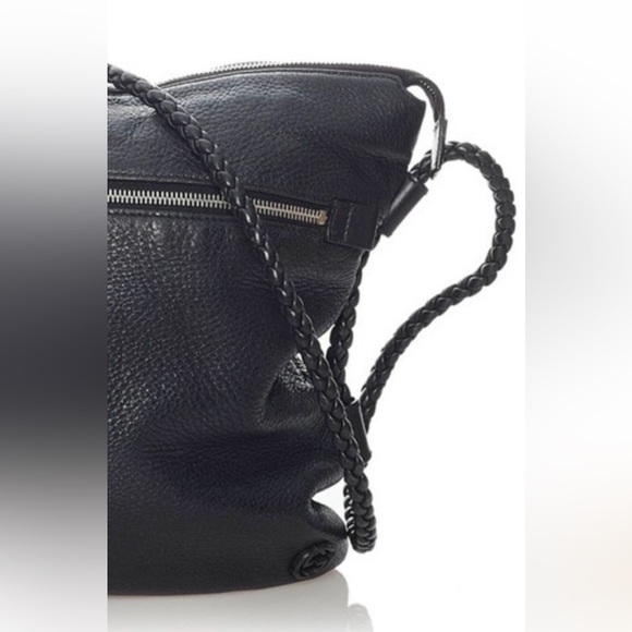 Gucci Interlocking G Shoulder Bag Black Leather - Picture 10 of 11